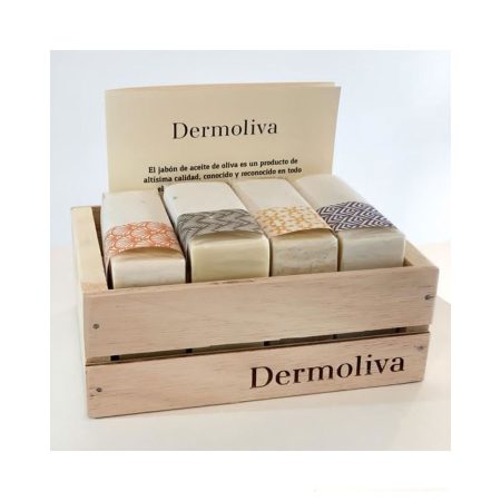 Caja obsequio jabones x4